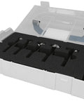Kickstart Your Projects With This Badass Forstner Drill Bit Set Featuring High Speed Steel Construction, storage case with foam interior.