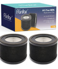 2-Pack Replacement Filter For TaoTronics TT-AP001 And VAVA VA-EE014 Air Purifiers, 3-In-1 True HEPA Filtration With Activated Carbon