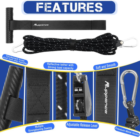 Heavy Duty Tie Down Straps With Quick Loop Anchors For Roof Racks Bow And Stern Canoe Boat Transport Secure Trunk