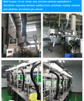 Rock Solid 360 Degree Articulated Dust Collection Arm With Hood Heavy Duty Flexible Fume Extractor for welding and industrial use.