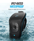 39G Wearable Bluetooth Speaker With Magnetic Clip On Waterproof For All Weather Up To 15 Hours Of Playtime Clip On
