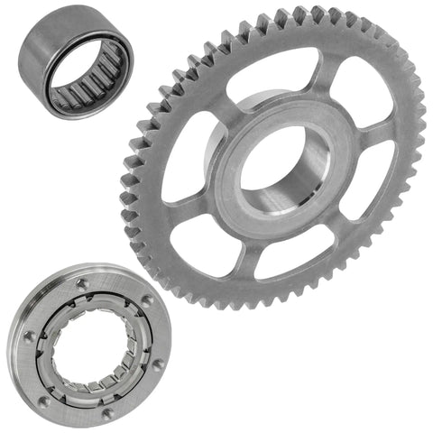 Badass Heavy Duty Starter Clutch Gear Idler And Needle Bearing One Way Roller Kit for Suzuki LT-R450 LTR450Z 2006-2009
