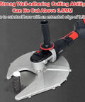 Tough Cordless Power Rig That Slays Through Steel Bars And Piping Without Breaking A Sweat includes auxiliary handle for precision cuts.