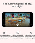 Phone displaying video from Nest Cam Indoor Wired 3rd Gen Security Camera With Crisp 2K HDR Video And Gemini AI, Night Vision