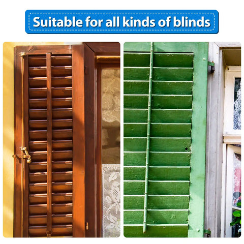 Top Shelf White Shutter Repair Pins Twenty Pack One By Point Two Five Inch Louver Pins Heavy Duty Plantation Shutters Replacement Hardware showcased on wooden and green shutters.