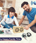 Child assembling Bluetooth Speaker Kit For Kids And Teens, Kid Friendly Hands On STEM Project That Teaches How Speakers Work, Wooden Build