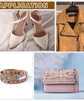 Stylish Lightweight Plastic Dome Studs For DIY Leather Jacket Sewing Featuring Kickass Flat Back Rivet Hardware With Secure Alignment Nails To Upgrade Fashion Items In Dope Purple, showcased on accessories.