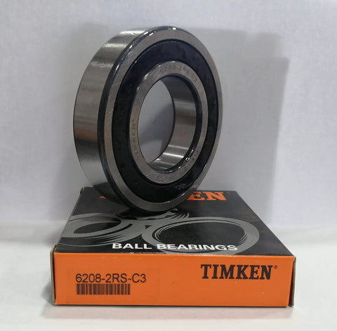 Built Tough Deep Groove Ball Bearing Featuring Corrosion Resistant Stainless Steel Components 40 Millimeter Bore 80 Millimeter Outer Diameter 18 Millimeter Width Dual Sealed Design Rock Solid For Demanding Shop And Factory Work on TIMKEN packaging.