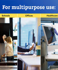 People using screen sanitizing wipes for electronics in schools, offices, and healthcare settings