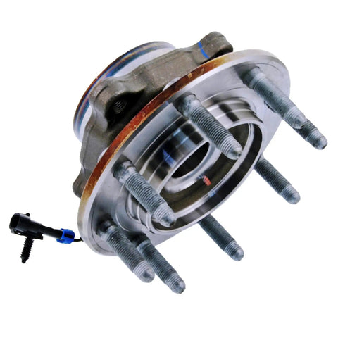 Premium Front Wheel Hub And Bearing Assembly With Wheel Speed Sensor And Wheel Studs, high carbon steel, detailed view.