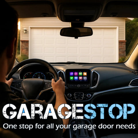 Driver using 2X Pack Intellicode Type 1 Button Remote Replacement GIT1 390MHz For ACSCTG to open garage door from inside car