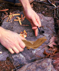 Using Natural Jute Fire Starters Four Pack Lightweight And Easy To Carry Outdoor Fire Starter Tools for igniting kindling