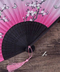 Premium Stainless Steel Fan Axle Rivet Kit Six Piece Set 17 To 22 mm Replacement Pins For Folding Hand Fans on pink fan.