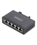 Unmanaged 5 Port Industrial Gigabit Ethernet Switch With DIN Rail Or Wall Mount IP30 Enclosure Operating Temperature -40 To 167F