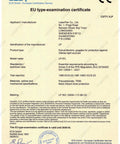 EU type-examination certificate for Next Level Ipl Laser Safety Glasses Providing Hella Solid Eye Protection With Two Percent Transmission.