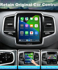 Wireless CarPlay And Android Auto Module For Volvo Sensus 2016 To 2022 Plug And Play Retrofit Kit Upgrade With Original Camera