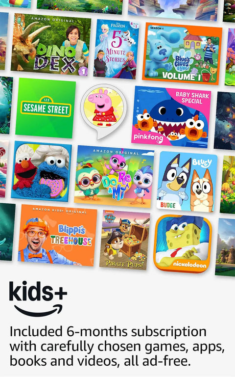 Heavy Duty Seven Inch Tablets For Kids Ages Three To Seven Loaded With No Sweat Parental Controls Ad Free Fun Kid Tough Case And All Day Battery Juice Included Today featuring kids+ games and apps.