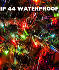 Totally Bright Multi Color Christmas Mini String Lights 20 Feet With 100 Incandescent Bulbs Waterproof in rain
