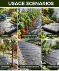 Heavy Duty Weed Blocker Landscape Fabric 3ft By 50ft Polypropylene Geotextile Ground Cover installed in gardens and greenhouses