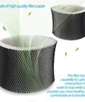 2 Pack Humidifier Filter Replacement Set For Sunbeam And Honeywell Units That Knocks Mineral Buildup From Hard Water Stops White Dust