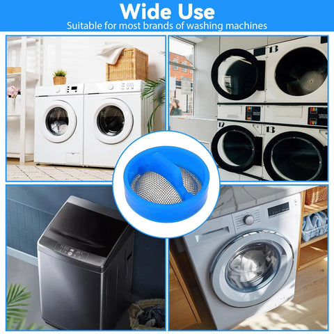 10 Pack Washing Machine Water Filter Replacement Kit With Steel Mesh Inline Screens For Inlet Valve Blockage Prevention