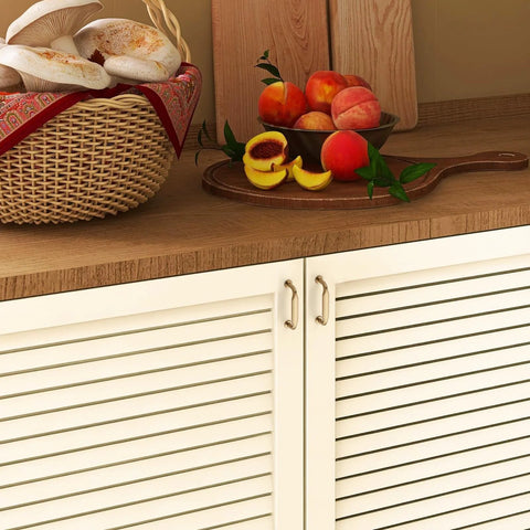 20 Pack 3 Inch Champagne Bronze Cabinet Handles Solid Zinc Alloy Pulls on kitchen cabinet with fruit basket on counter