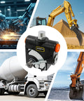 Flow Control Valve Half Inch NPT Port Adjustable Directional Hydraulic Valve 3000 PSI Relief Max 15.85 GPM For Small Tractors And Log Splitters Built Tough From Vermicular Graphite Cast Iron with images of machinery and construction equipment