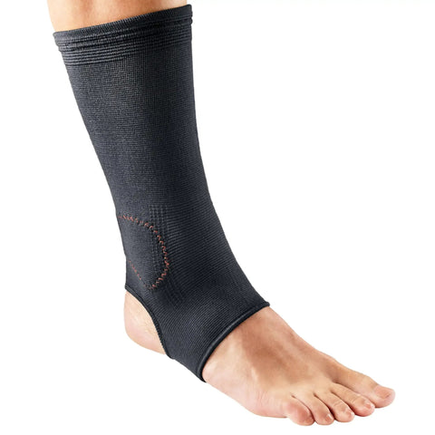 Compression Ankle Support Sleeve With Elastic Neoprene Blend For All Day Comfort And Snug Fit Breathable Heat Retention Black 1 Pack