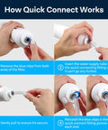 How to install Nsf Certified Coconut Shell Carbon Inline Water Filter With 3/8 Inch Quick Connect Fittings step-by-step guide.