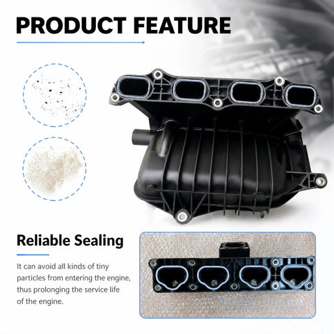 Premium Heavy Duty Upper And Lower Intake Manifold Gasket Set For Dodge Chrysler Jeep Ram 3 6L V6 Engines showing reliable sealing features.