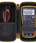 Rugged Hard Case For Fluke 117 116 115 114 113 Digital Multimeters Waterproof Dustproof Shockproof Organizer Case inside view