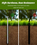 Comparison of Pro Grade 50 Pack Landscape Fabric Stakes with Gaskets, 8 Inch Galvanized Spiral Turf Nails For Artificial Grass.