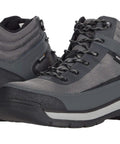 Shale Mid Cut ESD Waterproof Work Boot Grey Multi Size 10 D Mens Durable All Day Comfort Slip Resistant Traction For Job Sites
