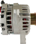 Beefed Up Alternator for Ford Expedition 2003 2004 Lincoln Navigator 5.4L 4.6L side view with metallic finish and internal wiring details.