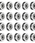 Top Shelf Twenty Pack V Groove Guide Pulley Bearings For 3 By 12 By 4 mm Precision Linear Support Wheels Hardened Carbon Steel.
