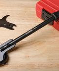 Dual Hook Tip Seal Puller Set With Heavy Duty Chrome Moly Blades for Ripping Out Stubborn Oil and Grease Seals, with tool and case.