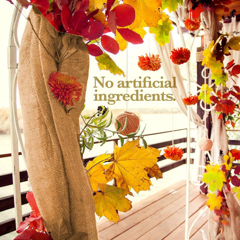 Extra Wide 40 Inch Burlap Roll, 15 Feet Long, Heavy Duty Natural Burlap Fabric Made From Jute Fiber For DIY Decor with fall leaves