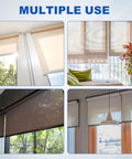 Multiple uses of Heavy Duty Roller Shades End Cap Covers And Pull Ring Replacement Parts For Window Blinds in various settings.