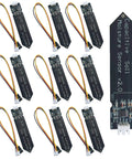 Ten Pack Capacitive Soil Moisture Sensor Modules 3.3V For Arduino And Raspberry Pi DIY Maker Projects Includes Ten Sensors And Ten Connecting Wires