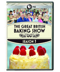 Season 3 Of The Bake Off Style Show Follow 12 Amateur Bakers In The Tent As They Chase The Crown DVD cover with bakers and cake.