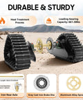Beefed Up Rear Axle Track Kit For Go Kart ATV Quad 600mm Axle With 428 37T Sprocket 158mm Brake Disc, on rugged terrain