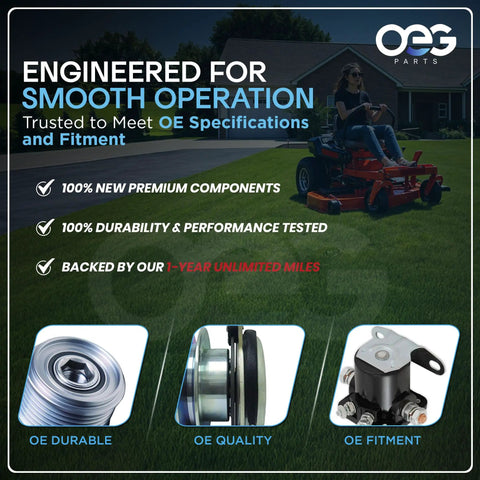 Smooth operation image showing components for Straight Bolt Swap 10SI Alternator Conversion Kit For Ford Jubilee NAA Tractors.