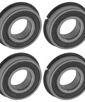 Premium Heavy Duty Caster Wheel Bearing Kit Replacement For Zero Turn Mower with four sealed ball bearings.