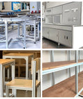 Built Different 2020 T Slot Aluminum Extrusion Profiles 10 Pack 48 Inch Anodized Silver Linear Guide Rails, used for diverse custom projects.