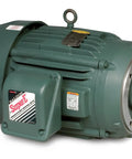 Built Tough 20 Horsepower Three Phase Motor Rock Solid 1180 Rpm Heavy Duty C Face Mount 230 Or 460 Volt with cast iron enclosure.