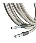Premium replacement fuel lines tailored for Chevy Silverado 2500HD, featuring durable braided material and flexible ends.