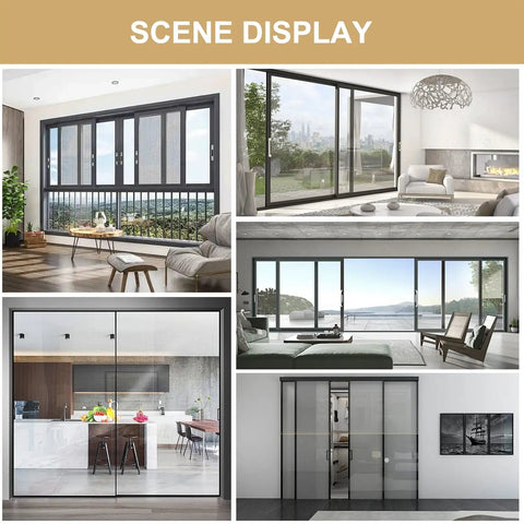 Sliding screen doors with 4 Pack Sliding Screen Door Rollers Set Compatible With Arcadia KDEX20R And Jeld Wen Spring Tension Wheels