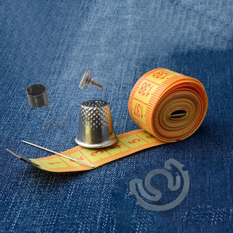 Pro Grade Sewing Machine Replacement Parts Kit With Metal Bobbin Case Spring And Needle Plate Screws For Industrial And Home Use Heavy Duty High Precision Assembly For Faster More Efficient Sewing, tape and parts