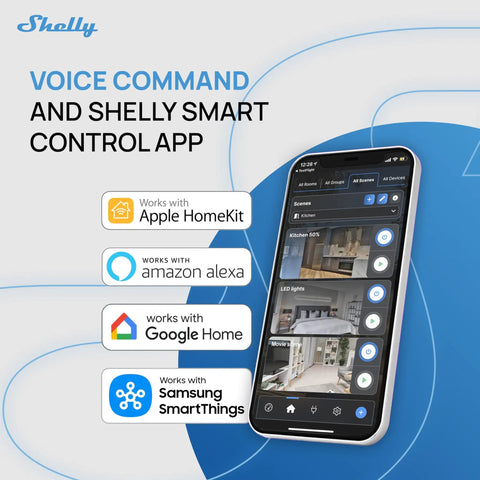 Smart Relay Switch With Power Metering, Wi Fi Zigbee Matter Enabled, 1 Channel 16A, No Hub Required, Bluetooth Gateway app interface.