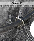 200 Pack 6 Inch Landscape Staples Heavy Duty Pro Grade For Securing Landscape Fabric Ground Cover And Drip Irrigation Tubing Trusted By Farmers And Contractors Across The USA, installed securing drip tubing.